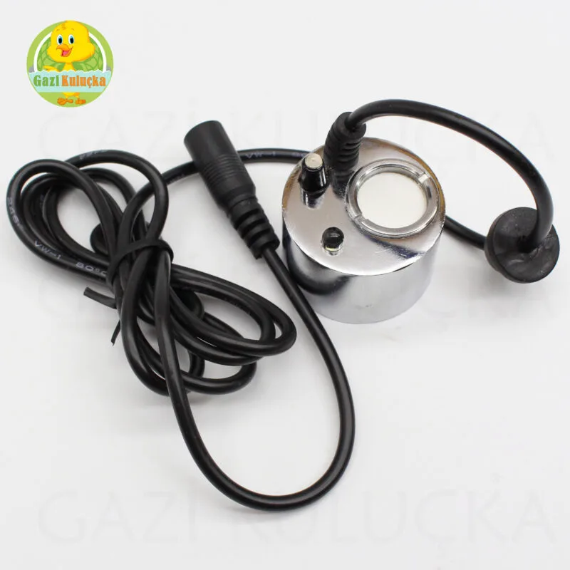 Kuluçka Makinesi Nem Nozülü 24v Adaptörsüz Nemlendirme Cihazı Cimuka Uyumlu