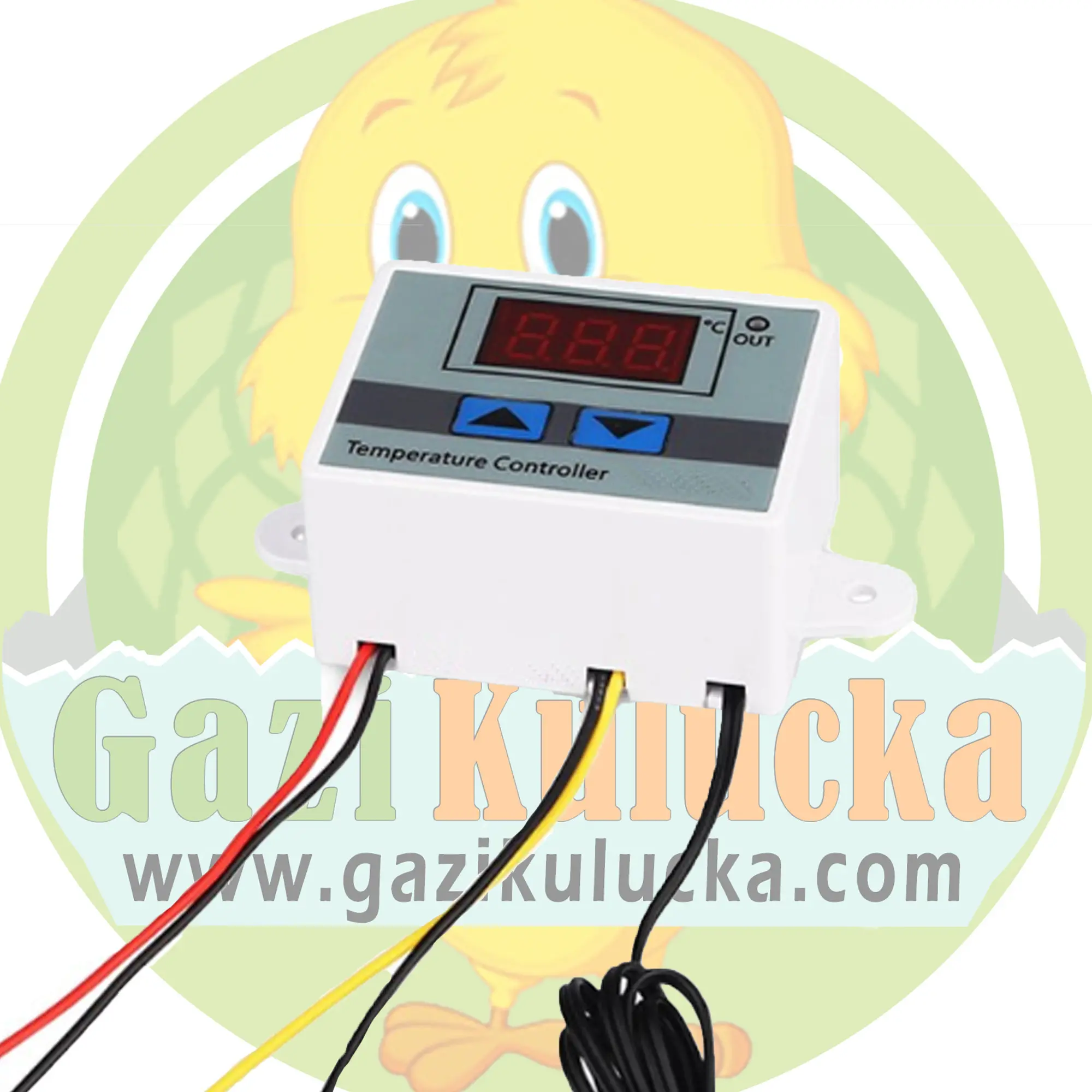 Dijital Termostat AC 220V Dijital Isı Kontrol Aleti Isı Sensörü XH-W3001 - Görsel 4