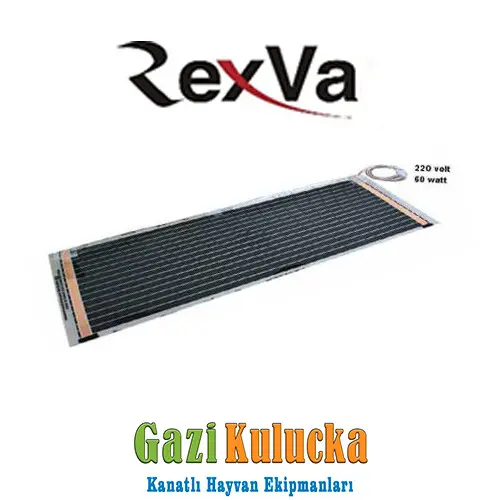 Alternative view of Karbon Film Isıtıcı 25x80 Cm Kablolu Civciv Kümes Ofis Ayak Altı Zemin Isıtıcı