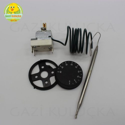 Alternative view of Gazlı Termostat 0-40 °C Kabin Kümes Kafes Isı Dengeleyici 220v