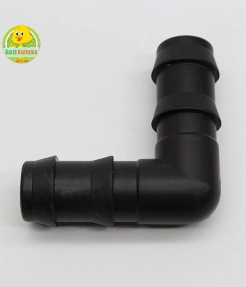 Damla Nipel Dirsek Hortum Birleştirme 16 x 16 Su Hortumu Uyumlu