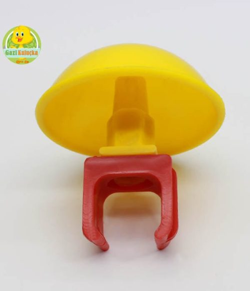 Alternative view of Kare Boru Nipel Uyumlu Yaylı Çanak Suluk Civciv Tavuk Otomatik Suluk