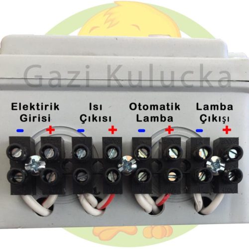 Alternative view of Civciv Ana Kucağı Büyütme Kafesi 2 Düğmeli Sigortalı Korumalı Manuel Isı Termostatı