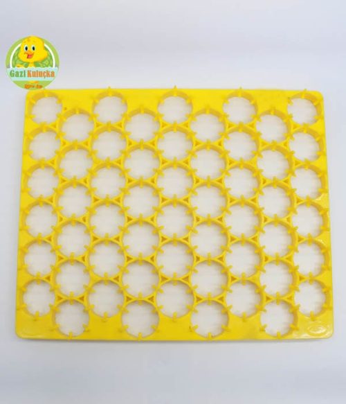 Alternative view of 54'lü Tavuk Kuluçka Gelişim Viyolü Tavuk Yumurta Plastiği 38 X 31 Cm ko