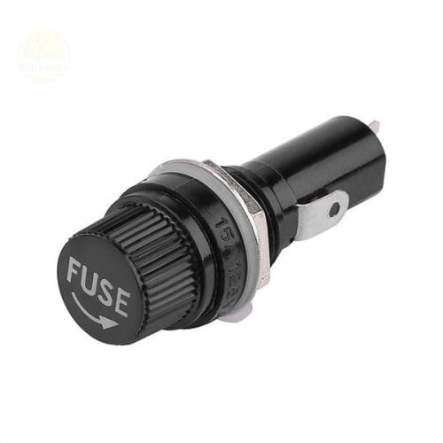Cam Sigorta Yuvası 5x20mm Sigorta Tutucu 250V 15A Fuse Proje Kutuları İçin
