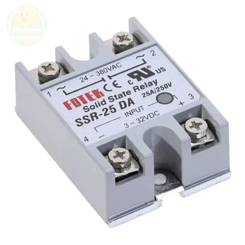SSR-25DA Solid State Röle 25A 1. Seri Üretim Kaliteli Koruma Role