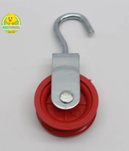 Taşıyıcı Makara Tekerlek Çapı 40 mm Suluk Yemlik Sistemi İpi Makarası