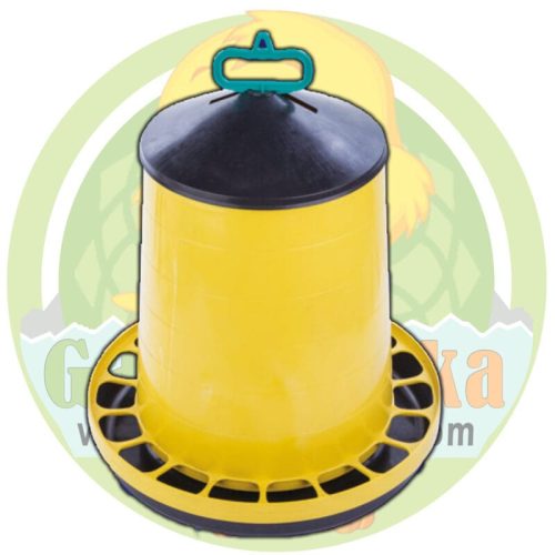 Tavuk Yemliği 15 litre Ekonomik Kafa Güren Model Yem Dökülmez