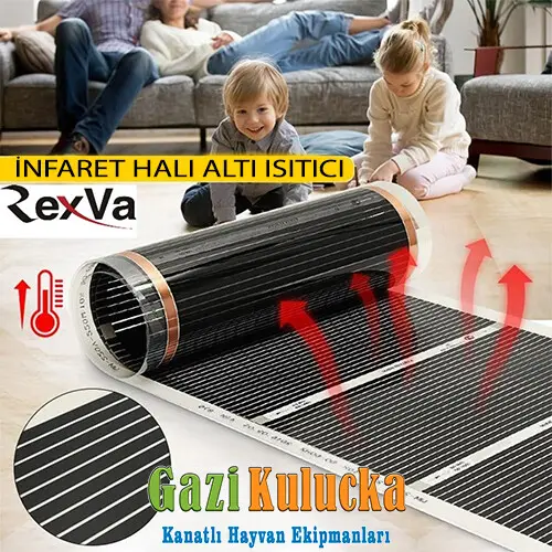 Sauna Kombi Petek Zemin Duvar Isıtıcı Hazır Isı Boya 75x50 2m Fişli Otomatik Dijital Dış Mekan Isıtıcı - Görsel 4