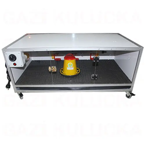 Civciv Evi Ana Kucağı Civciv Büyütme Kafesi Civciv Gelişim Kafesi Kümesi - Görsel 10