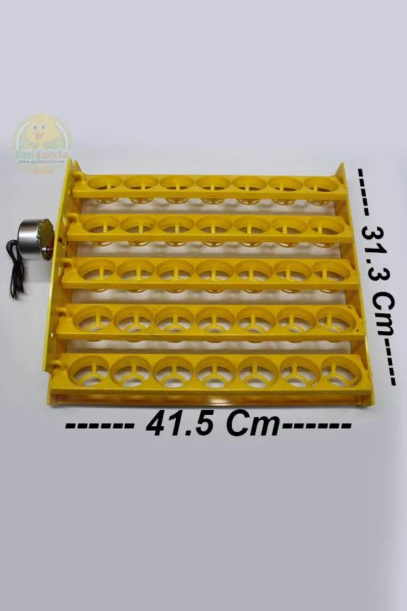 35 lik Motorlu Tavuk Gelişim Tablası 1/240 rpm Saatlik Motor Gelişim Viyolü 38×31 - Görsel 2