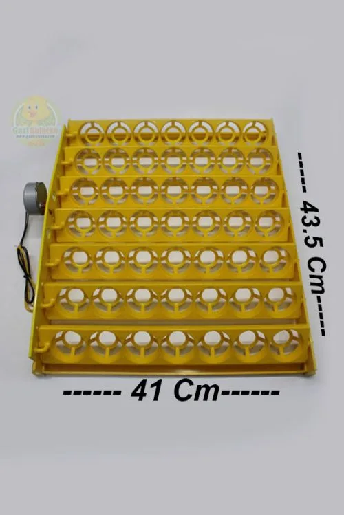 Alternative view of 49 lu Motorlu Tavuk Gelişim Tablası 2.5 rpm Motorlu Gelişim Viyolü 38×49