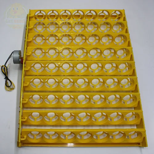 63 lük Motorlu Tavuk Gelişim Tablası 2.5 rpm Motorlu Gelişim Viyolü 38x55