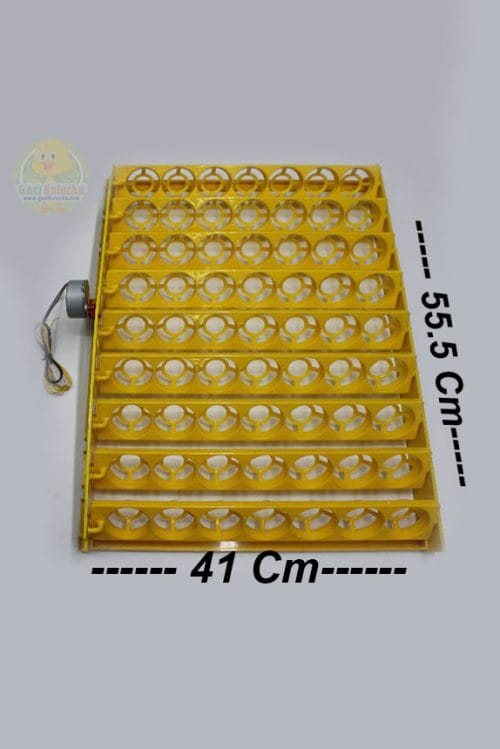 Alternative view of 63 lük Motorlu Tavuk Gelişim Tablası 2.5 rpm Motorlu Gelişim Viyolü 38x55