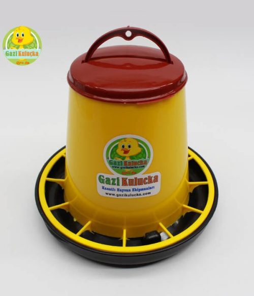 Tavuk Civciv Bıldırcın Yemliği 1 litre 4 Parça Temizlenir Yem Akıcı Tasarım