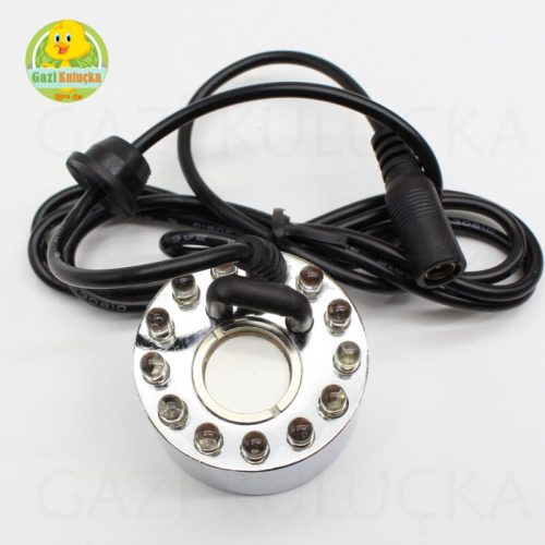 Kuluçka Makinesi Nem Nozülü Çok Ledli 24v Adaptörsüz Nemlendirme Cihazı