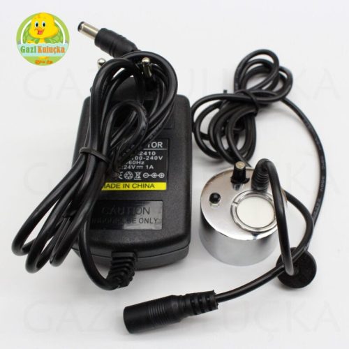 Kuluçka Makinesi Nem Nozülü 24v Adaptör Dahil Nemlendirme Cihazı Cimuka Uyumlu