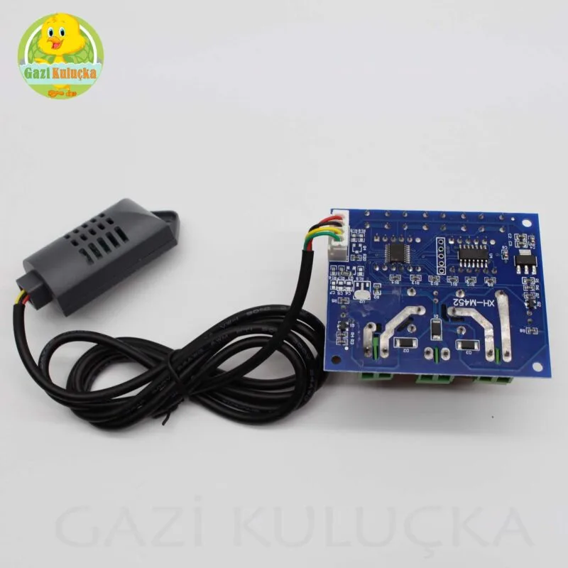 Kuluçka Termostat Sıcaklık / Nem Kontrol XH-M452 / 12v 10A Adaptor İle Çalışır - Görsel 4