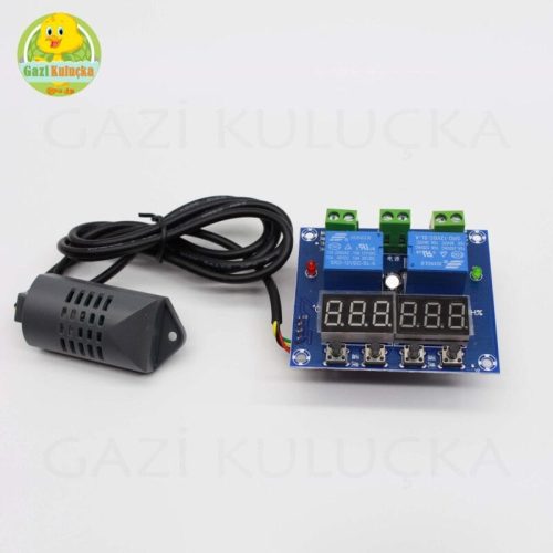 Kuluçka Termostat Sıcaklık / Nem Kontrol XH-M452 / 12v 10A Adaptor İle Çalışır