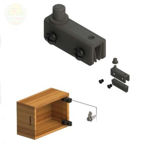 Cam Menteşesi Kabin Kapı Pano Ufak Çaplı Kümes Camı Menteşesi 1 Çift 2 Adet