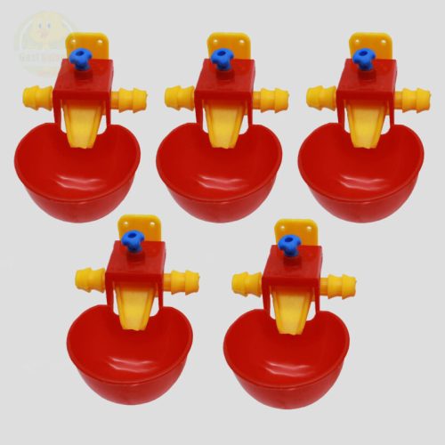 Otomatik Suluk Çanak Tavuk Civciv Kuş Kümes Bahçe Kulübe Suluğu 5 Adet