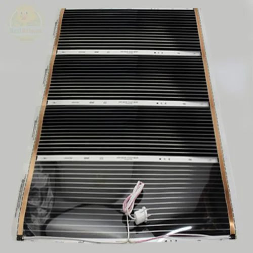 Karbon Isıtıcı Film 100x80 Cm Hazır Kablolu Fişli Kafes Kümes Zemin Ayak Isıtıcı