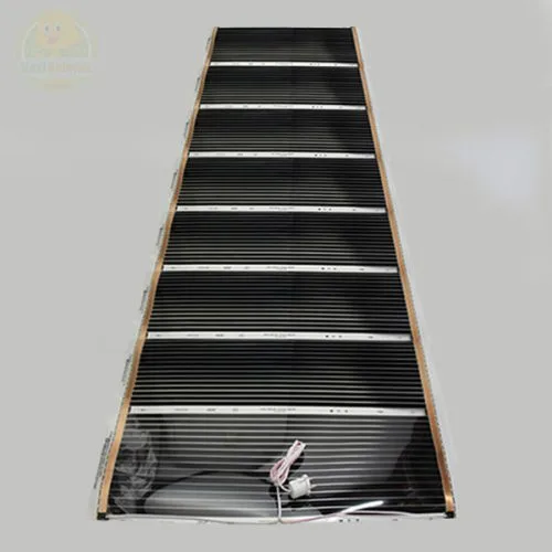 Karbon Isıtıcı Film 200x50 Cm Hazır Kablolu Fişli Halı Altı Akvaryum Balık Zemin Ayak Isıtma