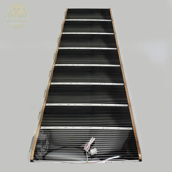 Karbon Isıtıcı Film 200x50 Cm Hazır Kablolu Fişli Halı Altı Akvaryum Balık Zemin Ayak Isıtma