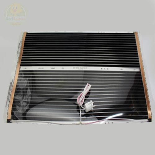 Karbon Isıtıcı Film 50x80 Cm Hazır Kablolu Fişli Kafes Kümes Zemin Ayak Isıtıcı