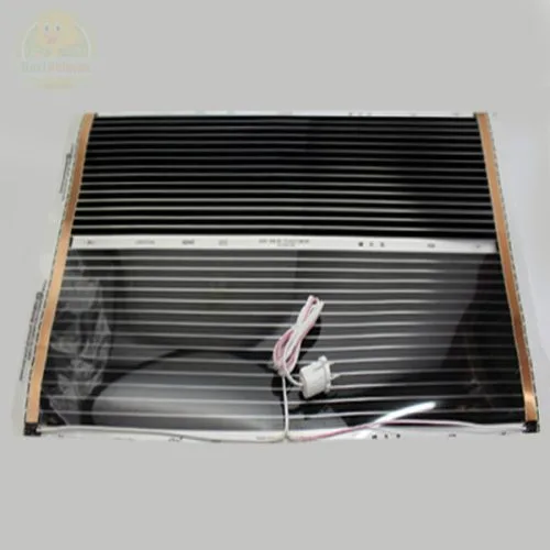 Karbon Isıtıcı Film 50x50 Cm Hazır Kablolu Fişli Kafes Kümes Akvaryum Zemin Ayak Isıtıcı