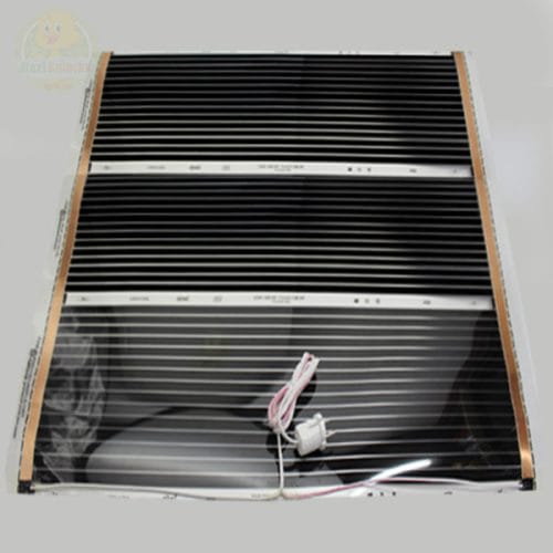 Karbon Isıtıcı Film 75x50 Cm Hazır Kablolu Fişli Kafes Kümes Balık Akvaryum Zemin Ayak Isıtıcı