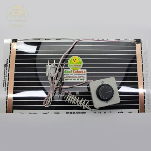 Karbon Isıtıcı Film 25x50 Cm Manuel Civciv Anakucağı Tarantula Böcek Terra Sürüngen Ayak Isıtıcı