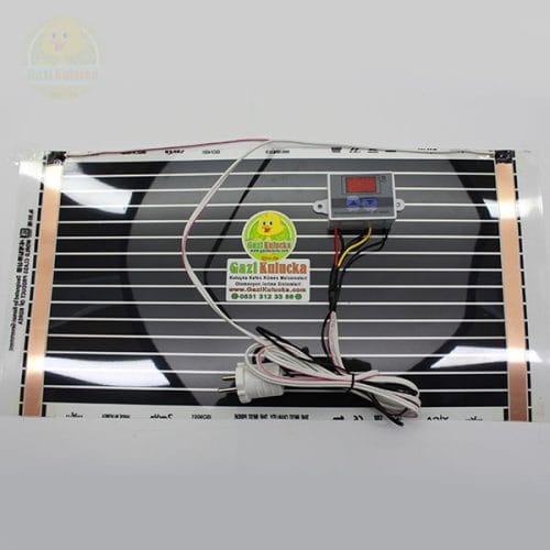 Karbon Isıtıcı Film 25x50 Cm Hazır Dijital Breeding Böcek Terra Otomatik Ayak Isıtıcı