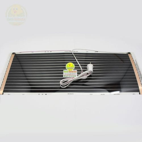 Karbon Film Isıtıcı 25x80 Cm 2m Uzun Kablolu Hazır Fişli Sürüngen Böcek Ayak Altı Kafes Film Isıtma Filimi Ofis İnce Zemin Duvar Isıtıcı