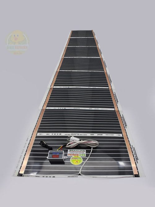 Sauna Kombi Petek Zemin Duvar Isıtıcı Hazır Isı Boyası 200x50 2m Fişli Otomatik Dijital Dış Mekan Isıtıcı