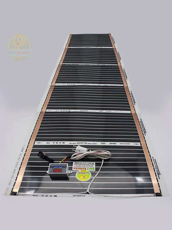 Sauna Kombi Petek Zemin Duvar Isıtıcı Hazır Isı Boya 150x50 2m Fişli Otomatik Dijital Dış Mekan Isıtıcı
