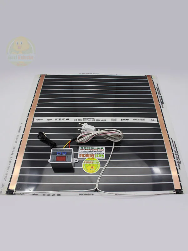 Sauna Kombi Petek Zemin Duvar Isıtıcı Hazır Isı Boya 50x50 2m Fişli Otomatik Dijital Dış Mekan Isıtıcı