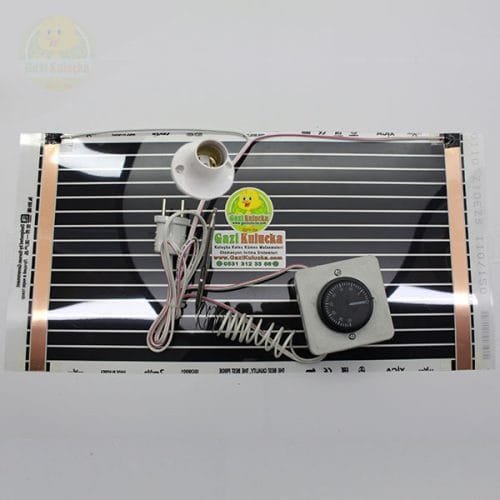 Karbon Isıtıcı Film 25x50 Cm Manuel Duyulu Civciv Anakucağı Tarantula Böcek Terra Sürüngen Ayak Isıtıcı