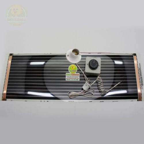 Karbon Isıtıcı Film 25x80 Cm Manuel Duyulu Civciv Anakucağı Tarantula Böcek Terra Sürüngen Ayak Isıtıcı