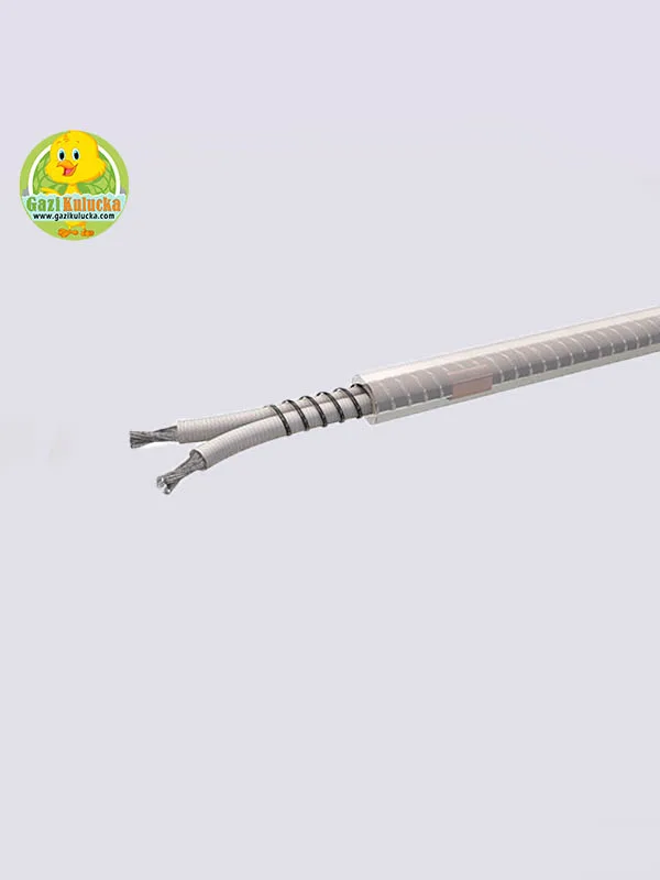 Kuluçka Rezistansı 2Metre 220V 100W Silikon Drenaj Kablo Rezistans - Görsel 2