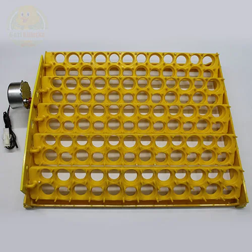 120 Gözlü Bıldırcın Viyolü Motorlu Gelişim Tablası 1/240 rpm Saatlik Motor