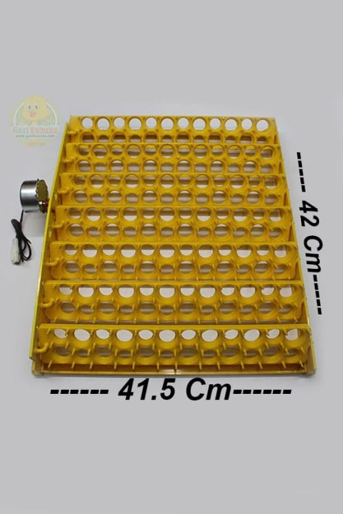 Alternative view of 168  Gözlü Bıldırcın Viyolü Motorlu Gelişim Tablası 1/240 rpm Saatlik Motor 38×49