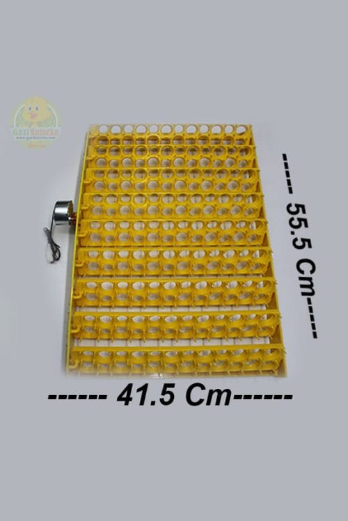 Alternative view of 216 Gözlü Bıldırcın Viyolü Motorlu Gelişim Tablası 1/240 rpm Saatlik Motor 38×55