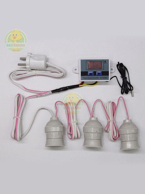 Dijital Termostat Kullanıma Hazır 3 Sarkan Kablolu Fişli Isı Kontrol Cihazı W3001