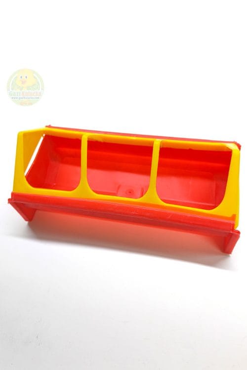 Alternative view of Civciv Tavuk Kızaklı Yemliği 21 cm Yem Zayiatı Olmadan Gelişim Yemliği Kaliteli Üretim