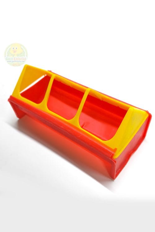 Civciv Tavuk Kızaklı Yemliği 21 cm Yem Zayiatı Olmadan Gelişim Yemliği Kaliteli Üretim